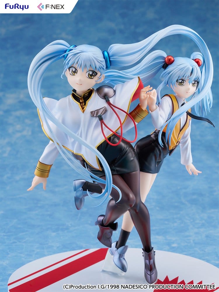 Nadesico the movie The prince of darkness PVC Figur 1/7 Ruri Hoshino double ruriruri Ver. 22 cm Image 6