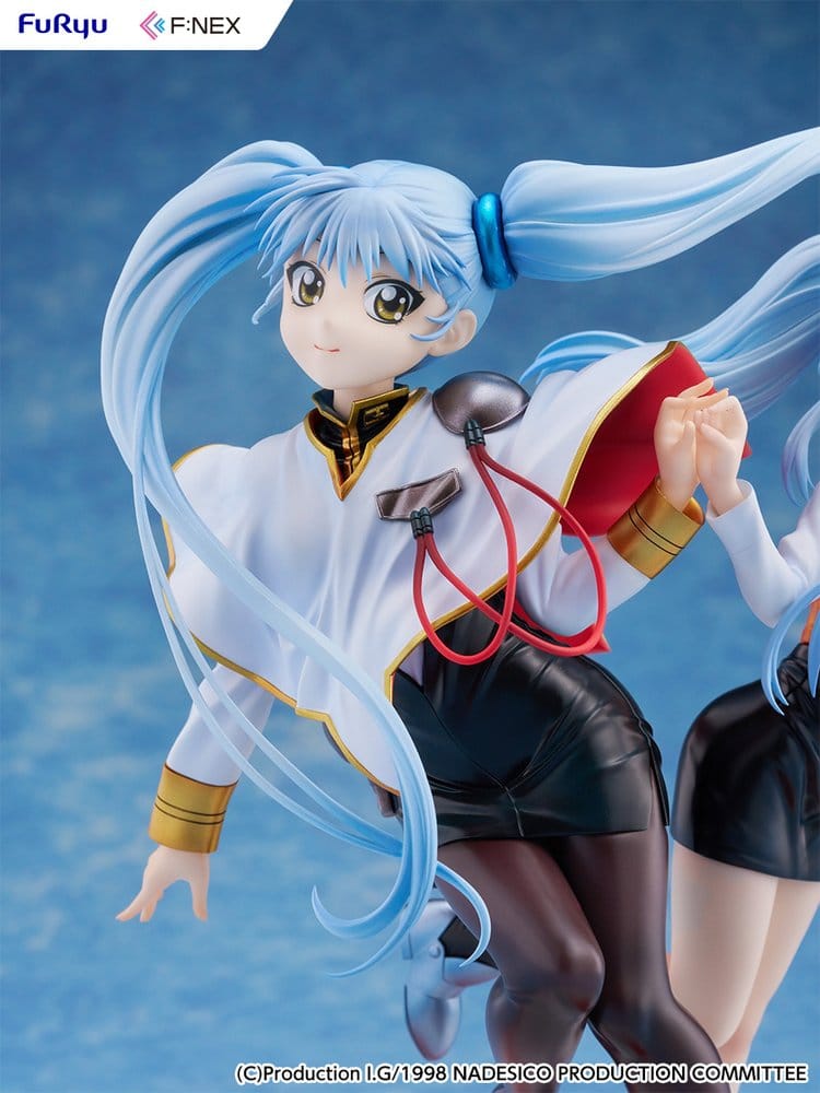 Nadesico the movie The prince of darkness PVC Figur 1/7 Ruri Hoshino double ruriruri Ver. 22 cm Image 7