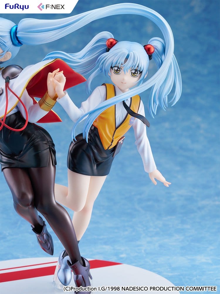 Nadesico the movie The prince of darkness PVC Figur 1/7 Ruri Hoshino double ruriruri Ver. 22 cm Image 8