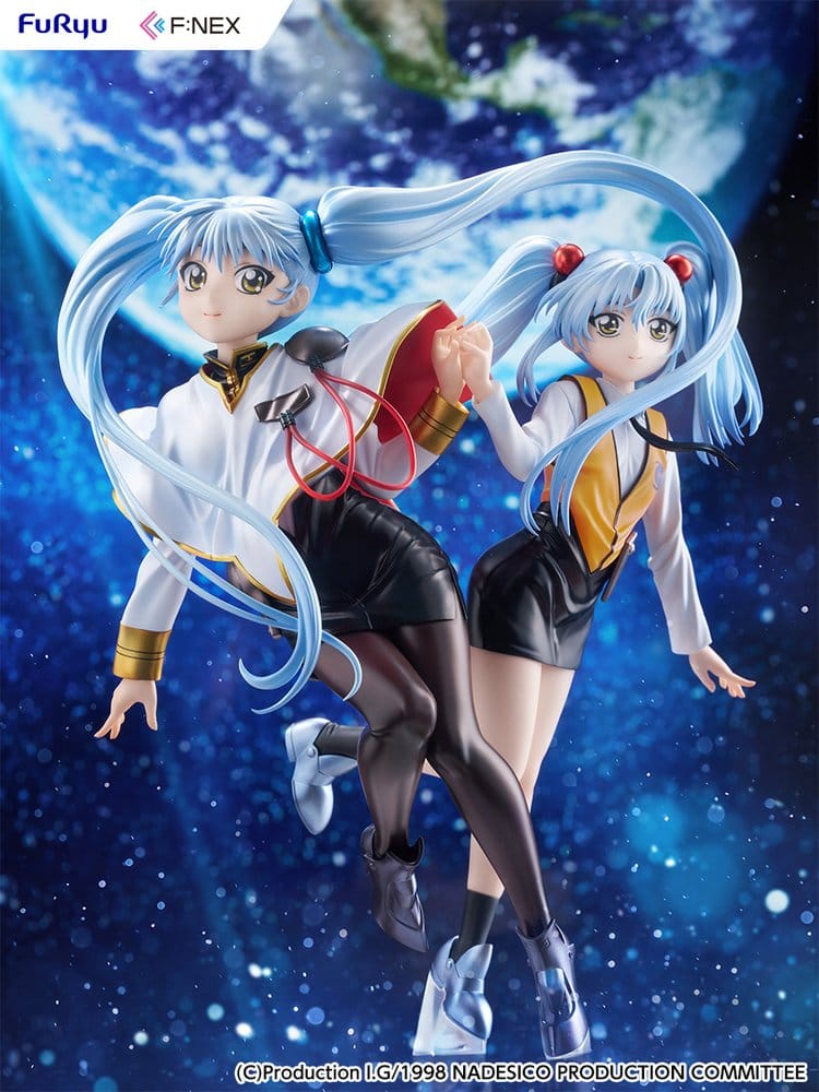 Nadesico the movie The prince of darkness PVC Figur 1/7 Ruri Hoshino double ruriruri Ver. 22 cm Image 10