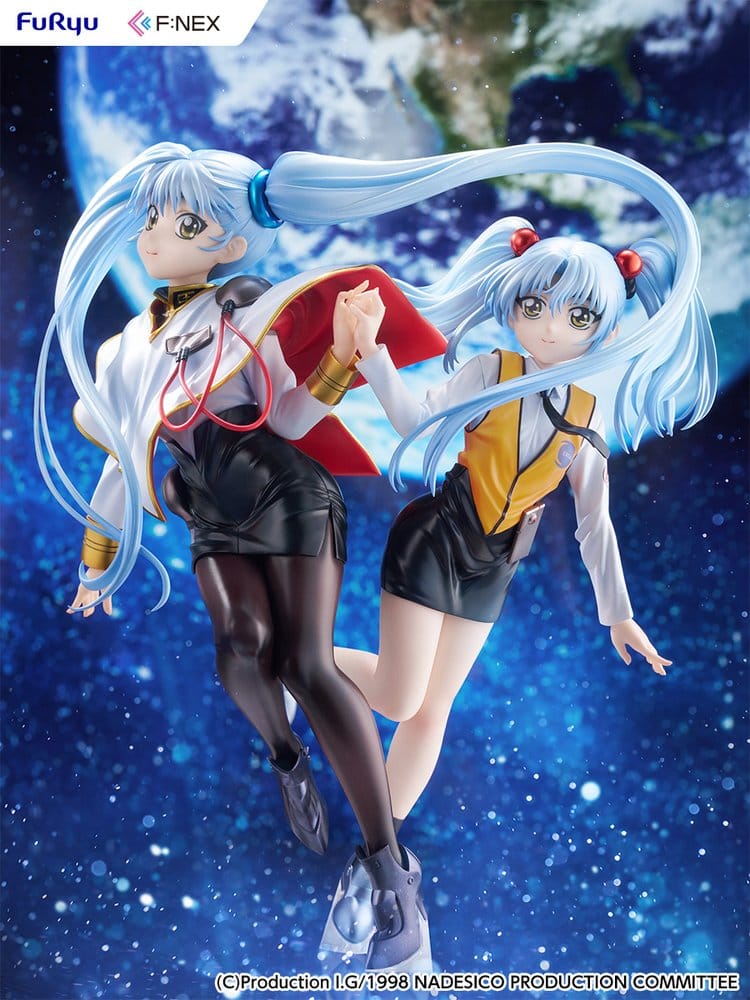 Nadesico the movie The prince of darkness PVC Figur 1/7 Ruri Hoshino double ruriruri Ver. 22 cm Image 11