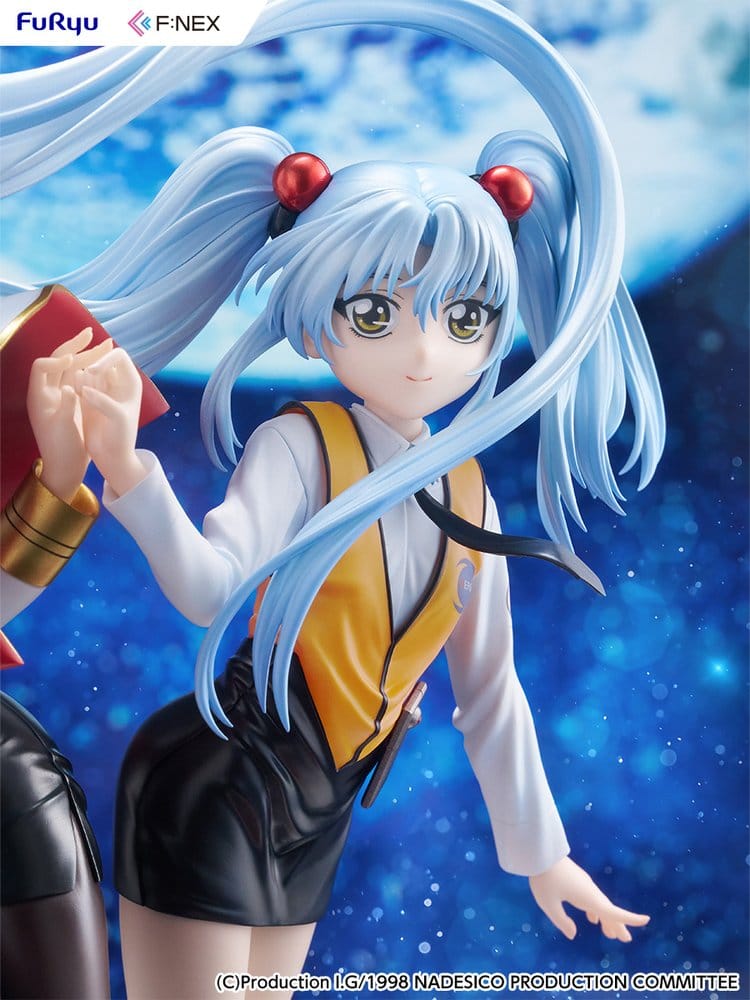 Nadesico the movie The prince of darkness PVC Figur 1/7 Ruri Hoshino double ruriruri Ver. 22 cm Image 13