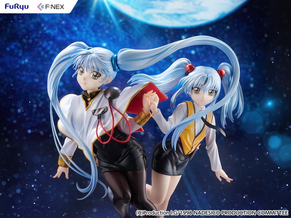 Nadesico the movie The prince of darkness PVC Figur 1/7 Ruri Hoshino double ruriruri Ver. 22 cm Image 14