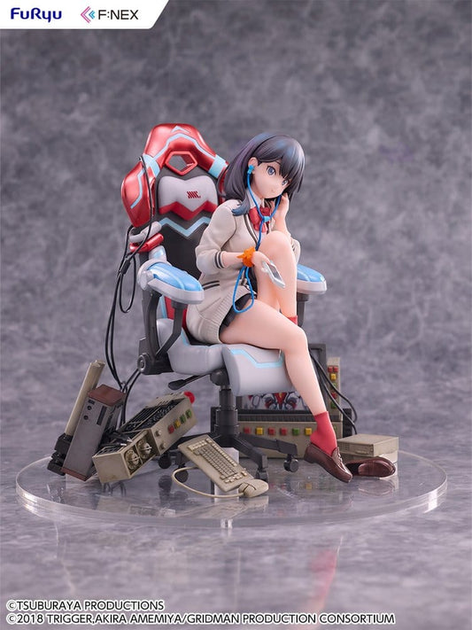 SSSS. Gridman Universe F:NEX PVC Statue Rikka Takarada Gaming Chair Ver. 19 cm Image 2