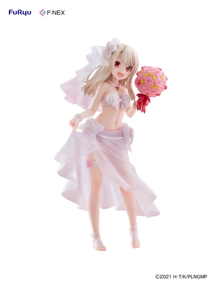 Fate/kaleid liner Prisma Illya: Licht - The Nameless Girl F:NEX PVC Figur 1/7 Illyasviel von Einzbern Wedding Swimsuit Ver. 21 cm Image 1