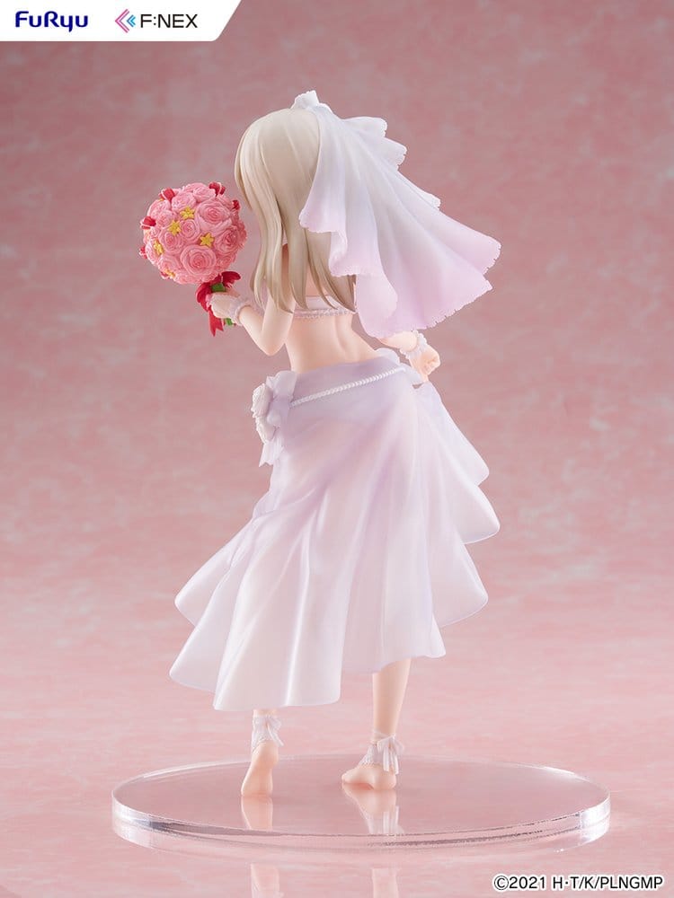 Fate/kaleid liner Prisma Illya: Licht - The Nameless Girl F:NEX PVC Figur 1/7 Illyasviel von Einzbern Wedding Swimsuit Ver. 21 cm Image 4