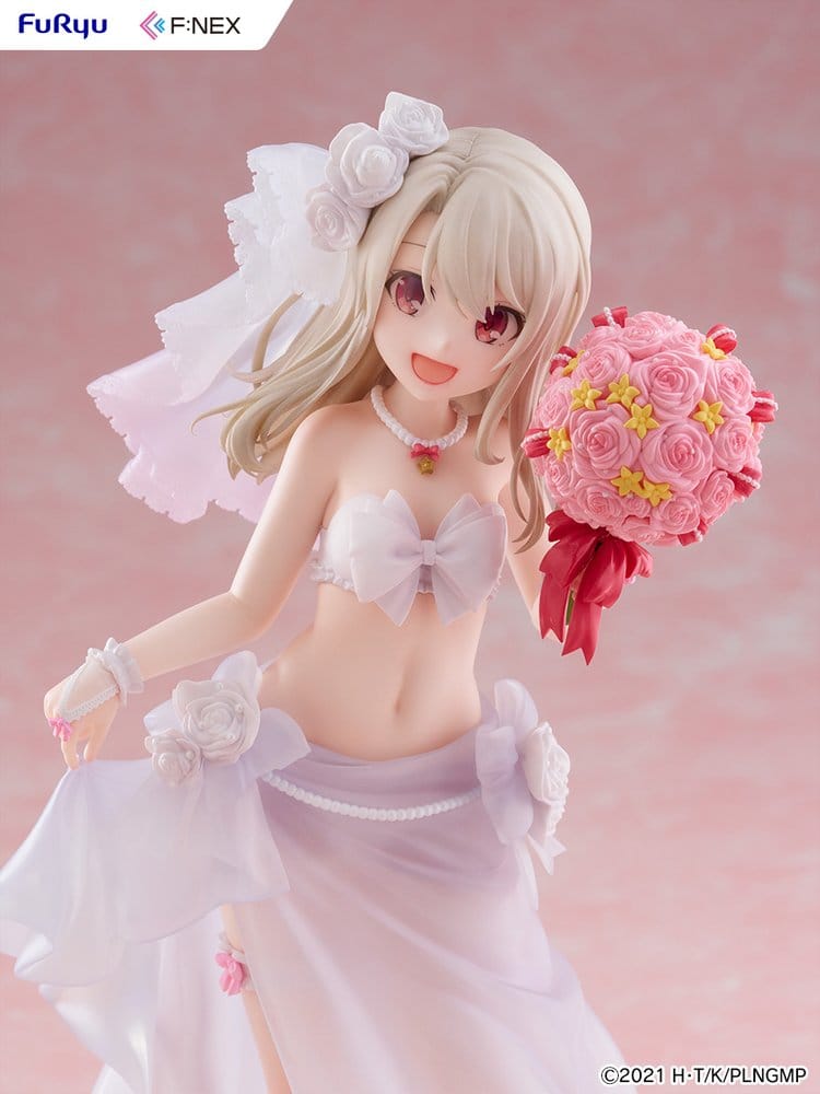 Fate/kaleid liner Prisma Illya: Licht - The Nameless Girl F:NEX PVC Figur 1/7 Illyasviel von Einzbern Wedding Swimsuit Ver. 21 cm Image 6