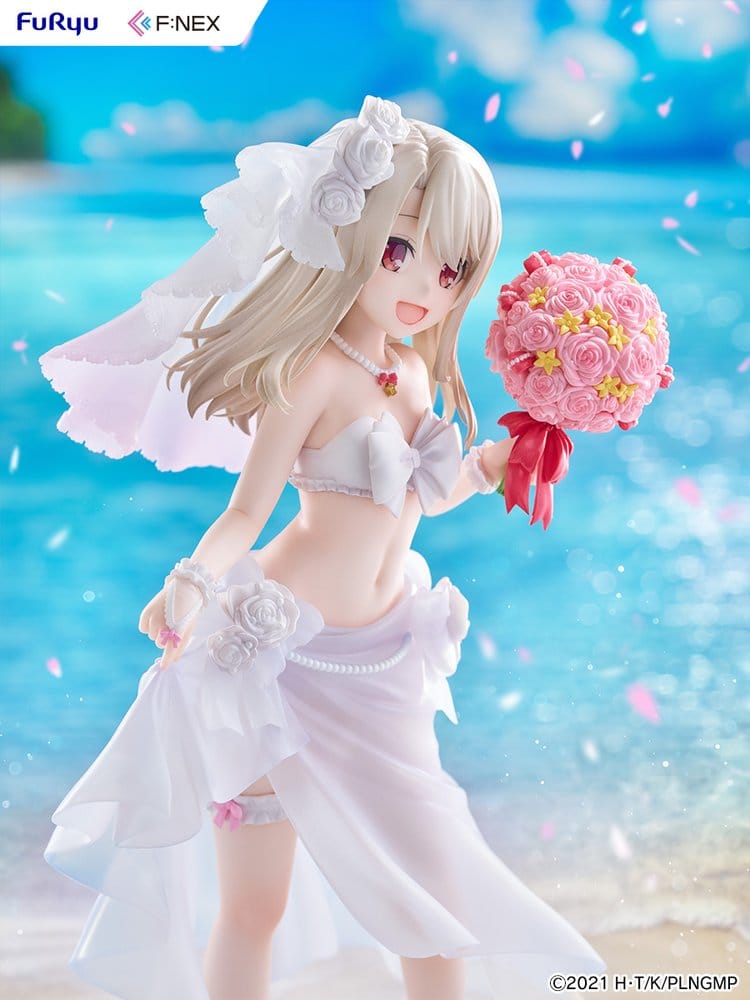 Fate/kaleid liner Prisma Illya: Licht - The Nameless Girl F:NEX PVC Figur 1/7 Illyasviel von Einzbern Wedding Swimsuit Ver. 21 cm Image 11