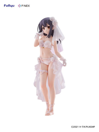 Fate/kaleid liner Prisma Illya: Licht - The Nameless Girl F:NEX PVC Figur 1/7 Miyu Edelfelt Wedding Swimsuit Ver. 21 cm Image 1
