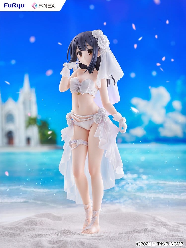 Fate/kaleid liner Prisma Illya: Licht - The Nameless Girl F:NEX PVC Figur 1/7 Miyu Edelfelt Wedding Swimsuit Ver. 21 cm Image 2