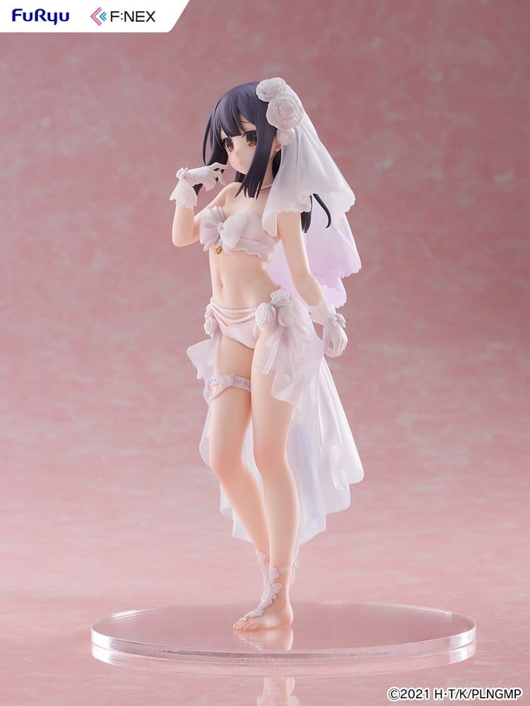 Fate/kaleid liner Prisma Illya: Licht - The Nameless Girl F:NEX PVC Figur 1/7 Miyu Edelfelt Wedding Swimsuit Ver. 21 cm Image 3