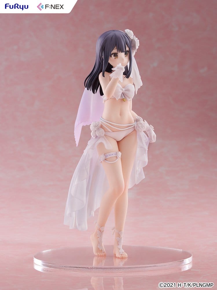 Fate/kaleid liner Prisma Illya: Licht - The Nameless Girl F:NEX PVC Figur 1/7 Miyu Edelfelt Wedding Swimsuit Ver. 21 cm Image 4