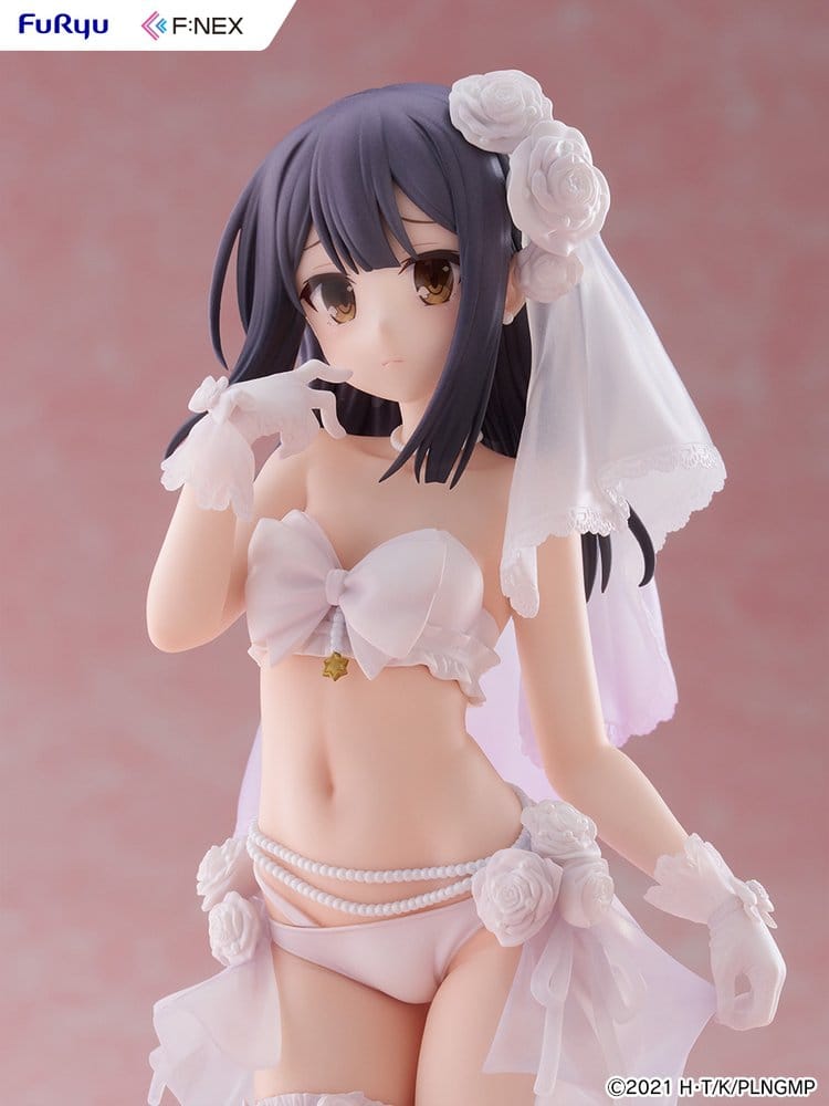 Fate/kaleid liner Prisma Illya: Licht - The Nameless Girl F:NEX PVC Figur 1/7 Miyu Edelfelt Wedding Swimsuit Ver. 21 cm Image 7
