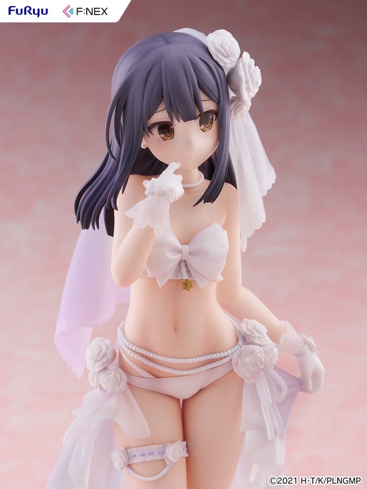 Fate/kaleid liner Prisma Illya: Licht - The Nameless Girl F:NEX PVC Figur 1/7 Miyu Edelfelt Wedding Swimsuit Ver. 21 cm Image 8