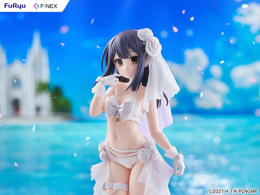 Fate/kaleid liner Prisma Illya: Licht - The Nameless Girl F:NEX PVC Figur 1/7 Miyu Edelfelt Wedding Swimsuit Ver. 21 cm Image 14