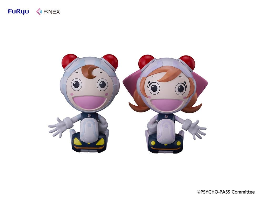 Psycho-Pass: Providence F:NEX PVC Figuren 2er-Pack Komissa Taro & Komissa Hanako 15 cm Image 1