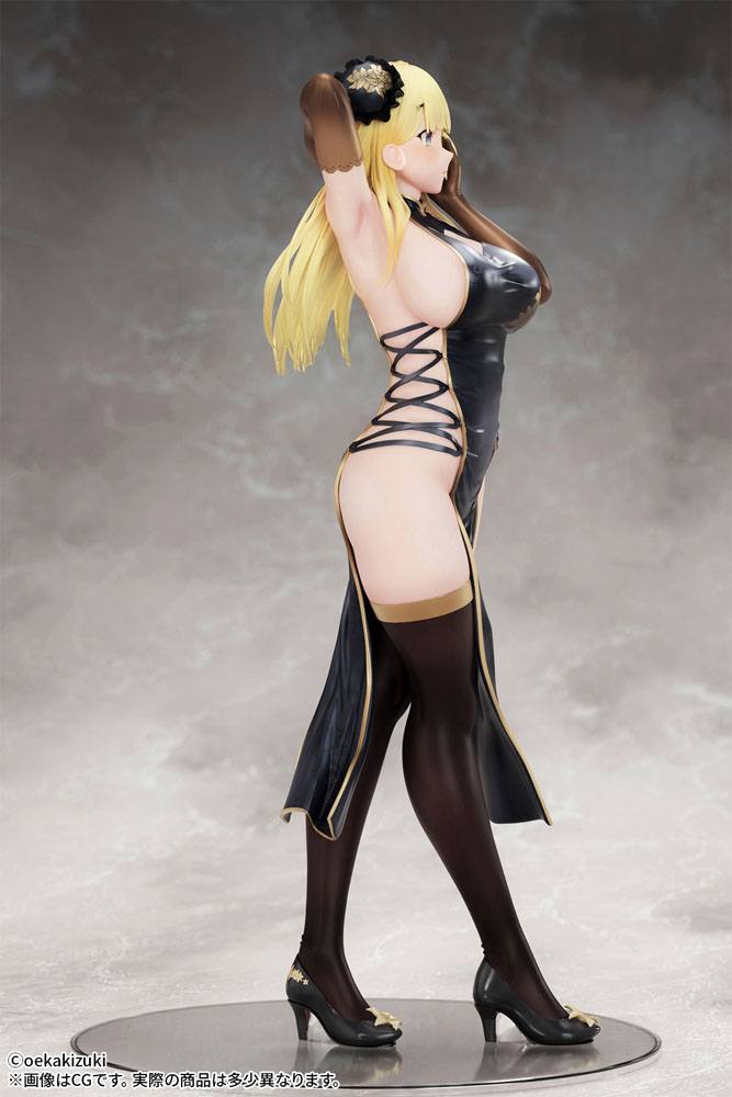 Original Character Statue 1/7 China Girl Black Ver. Illustrated by Oekakizuki 20 cm Image 10