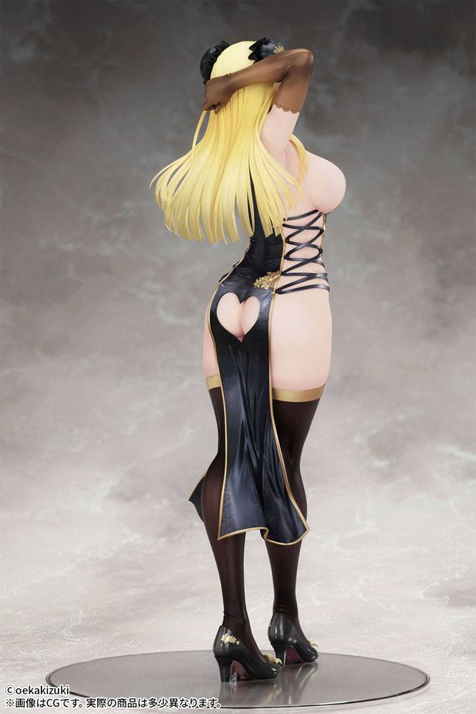 Original Character Statue 1/7 China Girl Black Ver. Illustrated by Oekakizuki 20 cm Image 11