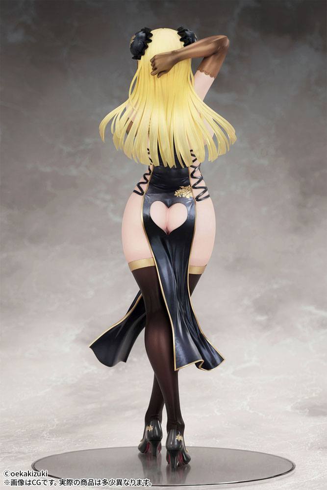 Original Character Statue 1/7 China Girl Black Ver. Illustrated by Oekakizuki 20 cm Image 12