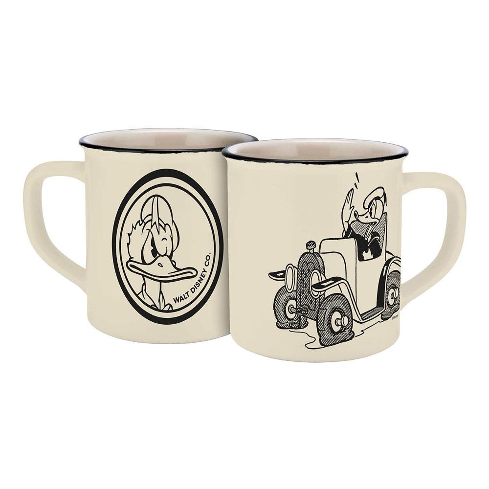 Donald Duck Tasse Donald im Auto Image 1