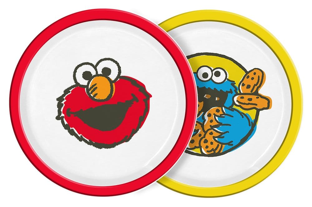 Sesamstraße Teller Vintage Kids 2er-Pack 22 cm Image 1