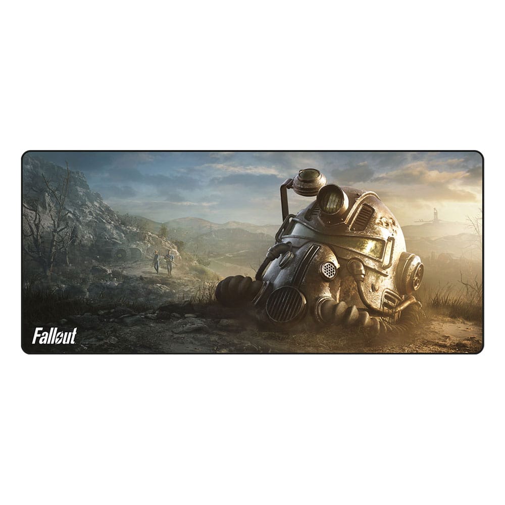 Fallout Oversize Mousepad Keyart Helmet Image