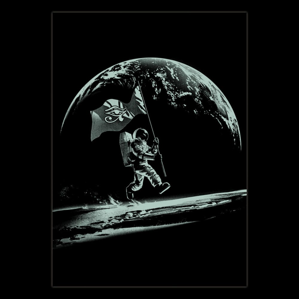 Humankind Poster Glow in the Dark Astronaut Image 1