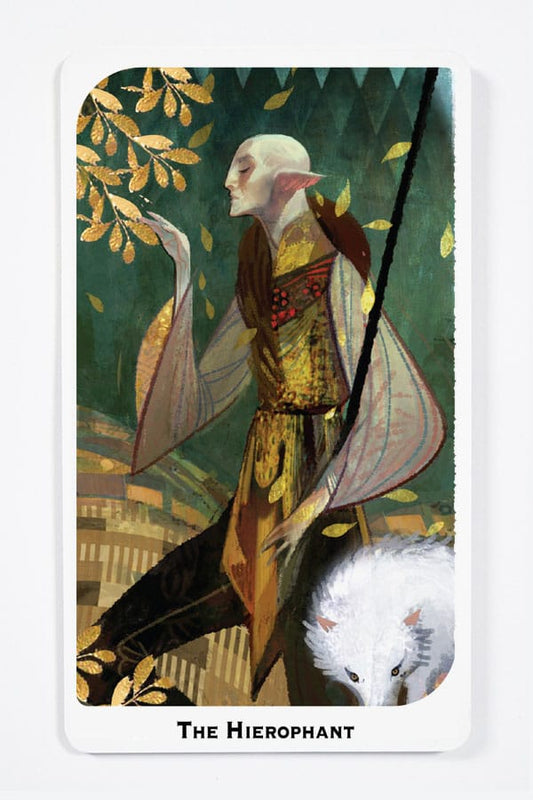Dragon Age Statue Solas the Hierophat Tarot 14 cm Image 2