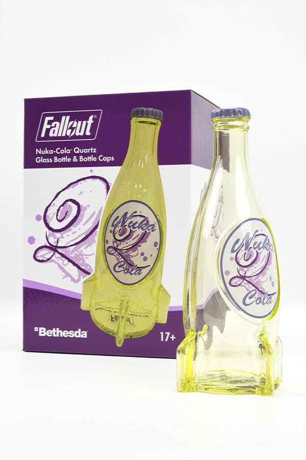Fallout Botlle Series Glass Bottle & Cap Nuka Quartz Image 2