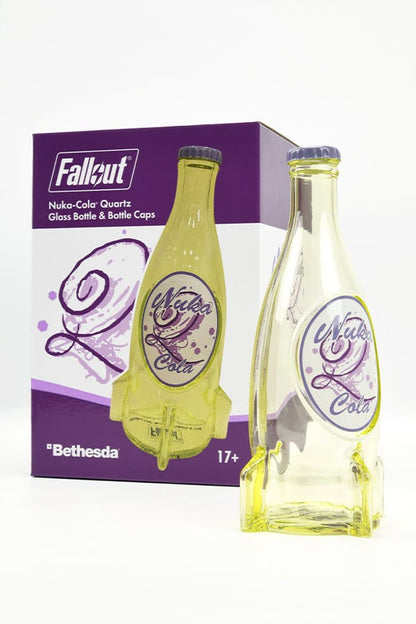 Fallout Botlle Series Glass Bottle & Cap Nuka Quartz Image 2