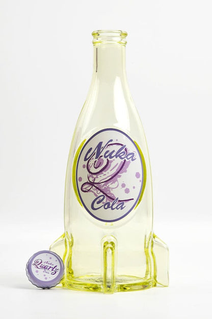 Fallout Botlle Series Glass Bottle & Cap Nuka Quartz Image 3