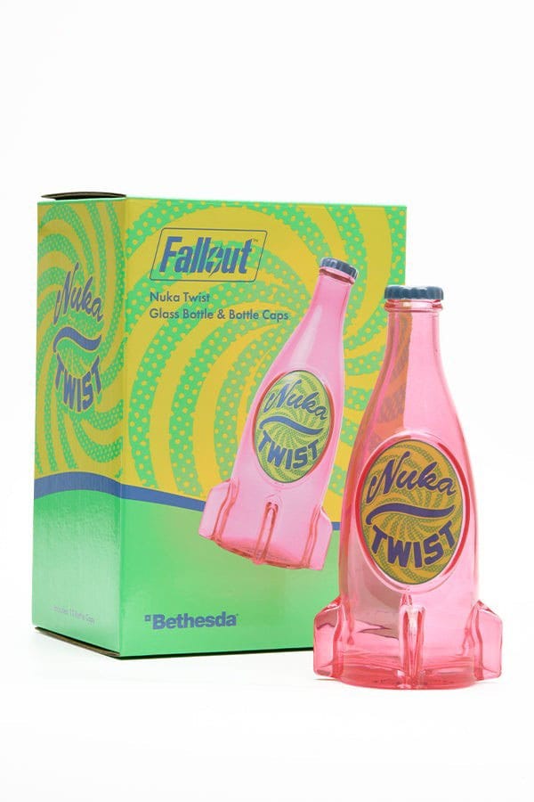 Fallout Bottle Series Replik Glass Bottle & Cap Nuka Twist Image 2