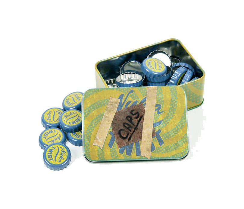 Fallout Bottle Caps Series Replik Collectib Tin Image 2