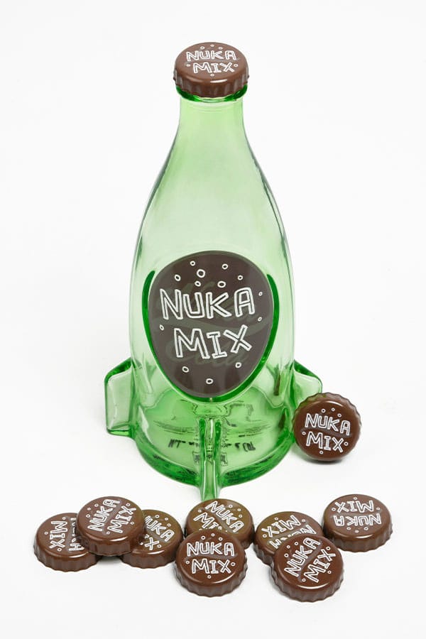Fallout Botlle Series Glass Bottle & Cap Nuka Mix Image 1