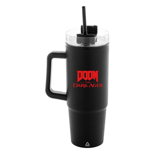 Doom The Dark Ages Thermobecher mit Trinkhalm Shield 1180 ml Image 1