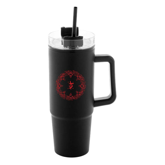 Doom The Dark Ages Thermobecher mit Trinkhalm Shield 1180 ml Image 2
