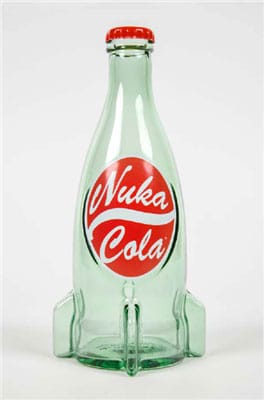 Fallout Bottle Series Replik Glass Bottle Nuka Cola Clear Image