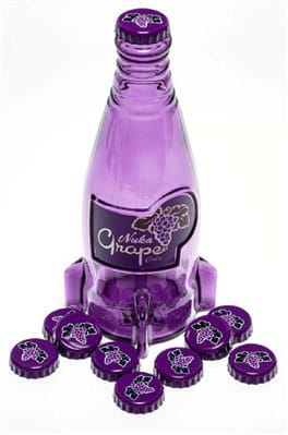 Fallout Bottle Series Replik Glass Bottle & Cap Nuka Cola Grape Image
