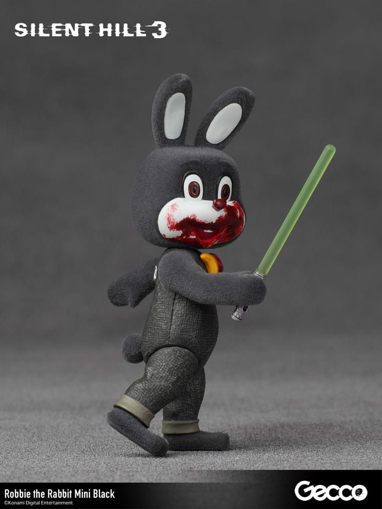 Silent Hill 3 Mini Actionfigur Robbie the Rabbit Mini Black Version 10 cm Image 3