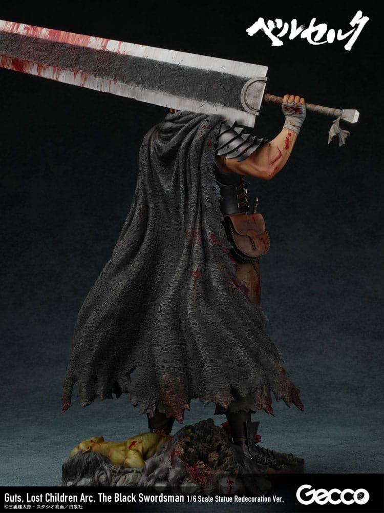 Berserk Statue 1/6 Guts Lost Children Arc The Black Swordsman Redecoration Ver. 38 cm Image 2