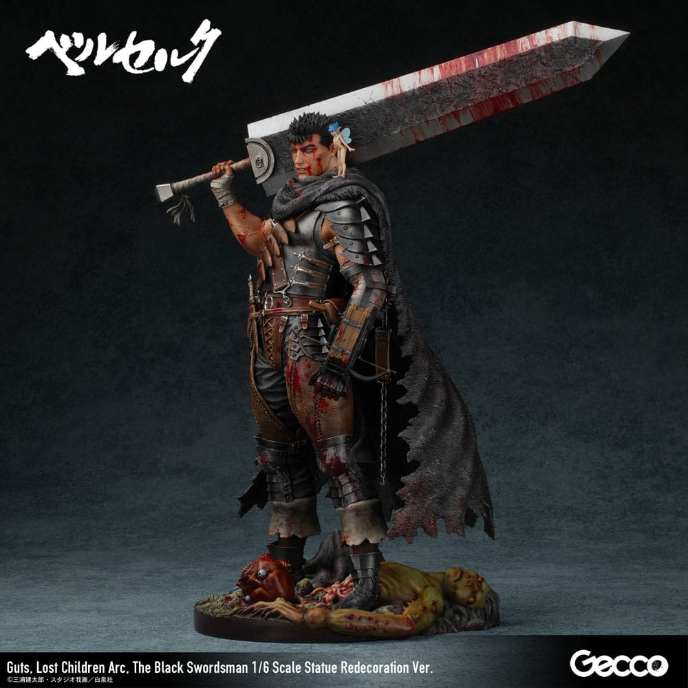 Berserk Statue 1/6 Guts Lost Children Arc The Black Swordsman Redecoration Ver. 38 cm Image 4