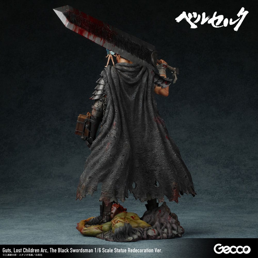 Berserk Statue 1/6 Guts Lost Children Arc The Black Swordsman Redecoration Ver. 38 cm Image 12