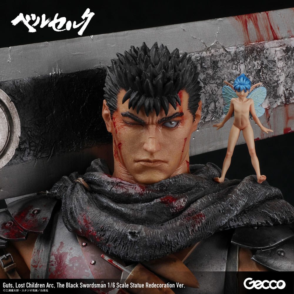 Berserk Statue 1/6 Guts Lost Children Arc The Black Swordsman Redecoration Ver. 38 cm Image 15