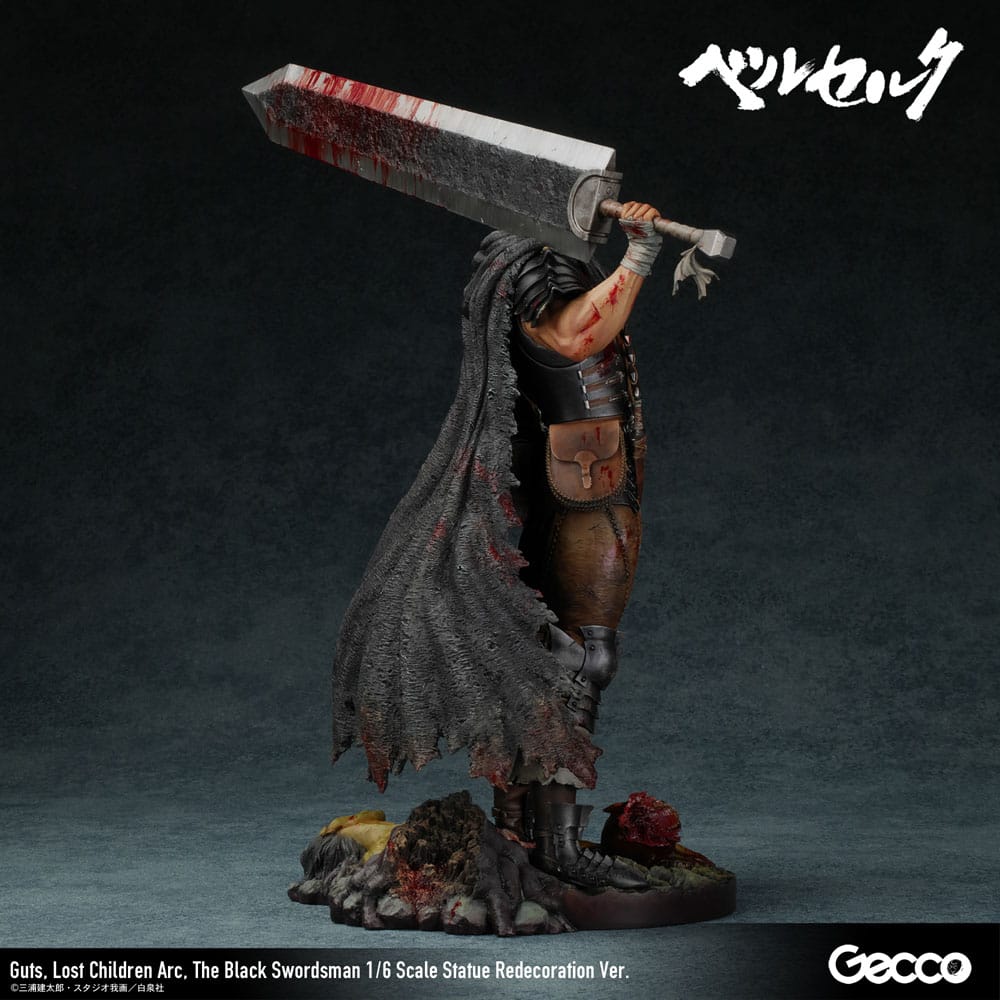 Berserk Statue 1/6 Guts Lost Children Arc The Black Swordsman Redecoration Ver. 38 cm Image 20