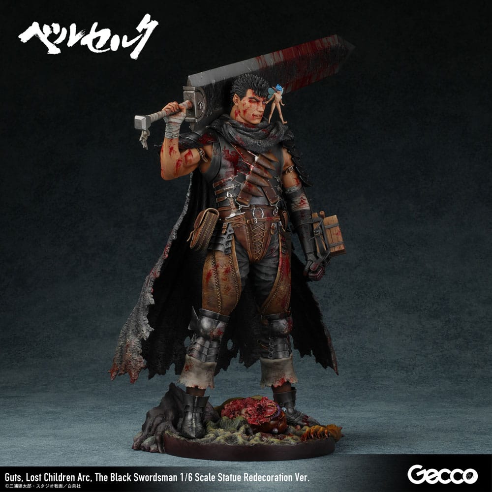 Berserk Statue 1/6 Guts Lost Children Arc The Black Swordsman Redecoration Ver. 38 cm Image 24