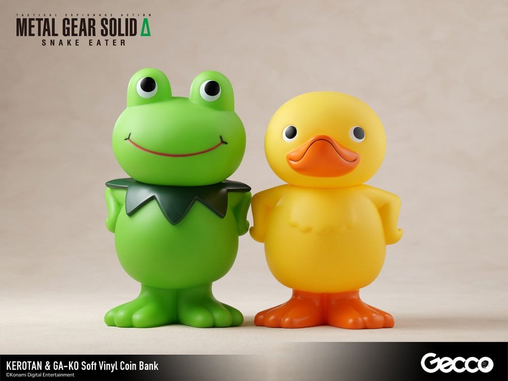 Metal Gear Solid ?: Snake Eater Weichvinyl Spardose Kerotan 21 cm Image 5