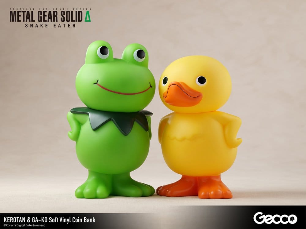 Metal Gear Solid ?: Snake Eater Weichvinyl Spardose Kerotan 21 cm Image 6