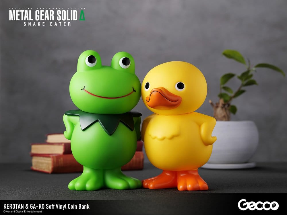 Metal Gear Solid ?: Snake Eater Weichvinyl Spardose Kerotan 21 cm Image 8