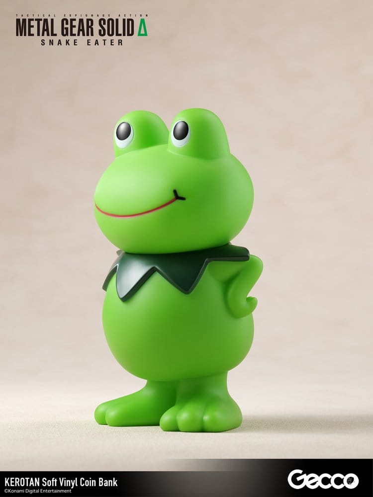 Metal Gear Solid ?: Snake Eater Weichvinyl Spardose Kerotan 21 cm Image 9
