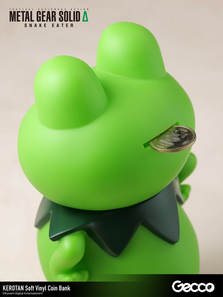 Metal Gear Solid ?: Snake Eater Weichvinyl Spardose Kerotan 21 cm Image 16
